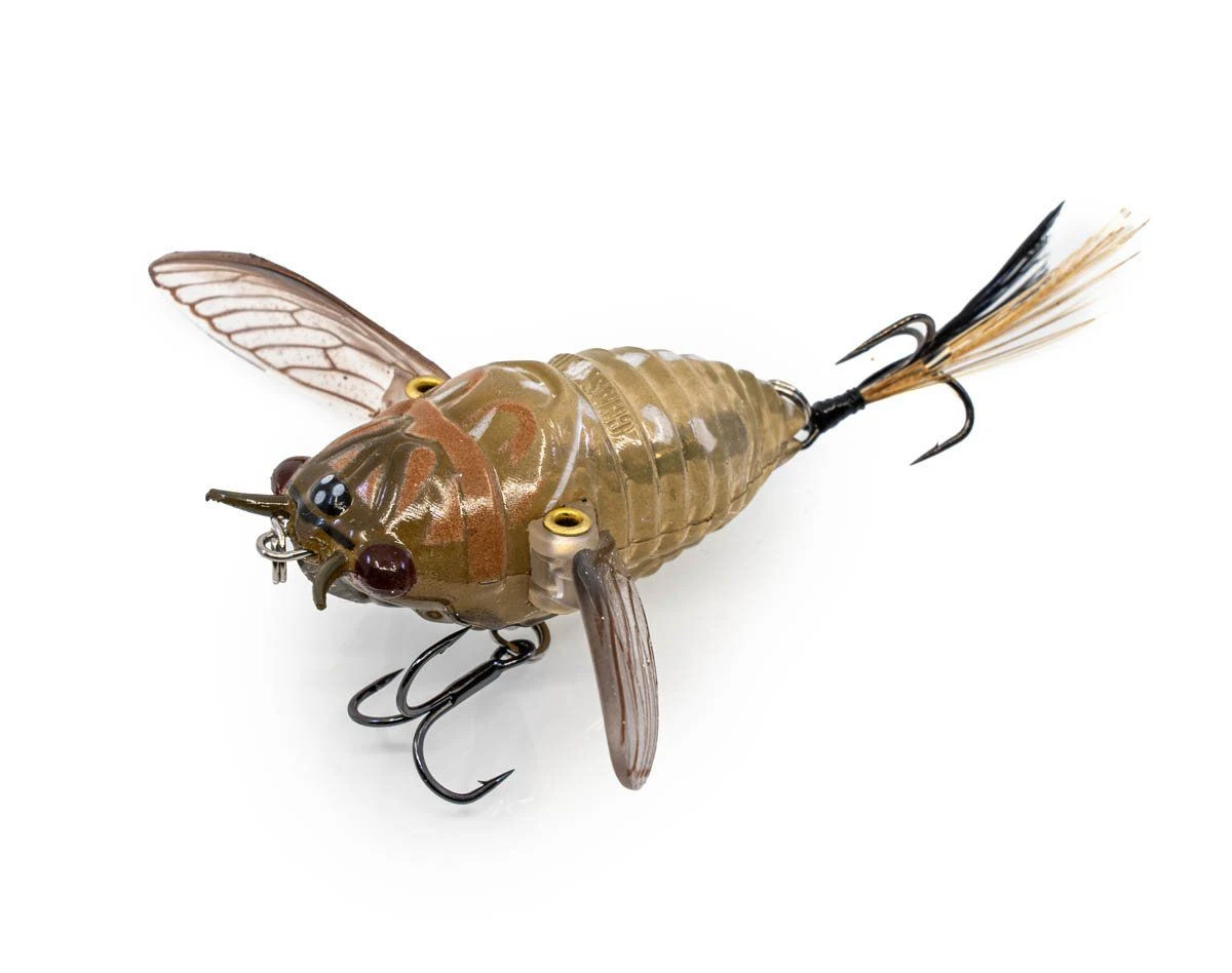 Chasebaits Ripple Cicada 43mm Surface Lures 6 Chasebaits Ripple Cicada 43mm Surface Lures - Image 4