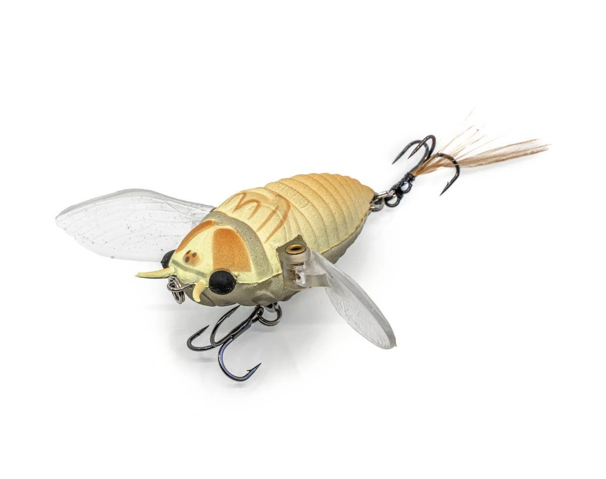 Chasebaits Ripple Cicada 43mm Surface Lures 4 Chasebaits Ripple Cicada 43mm Surface Lures - Image 2