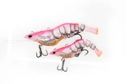 Chasebaits Armour Prawn Lures -Outlet Reels And Lures Store ChasebaitsArmourPrawnLures07PinkDevil Freddys