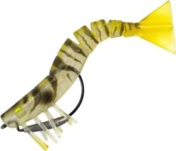 Samaki Live Shrimp 89mm Soft Plastic Lures -Outlet Reels And Lures Store CrystalGreen