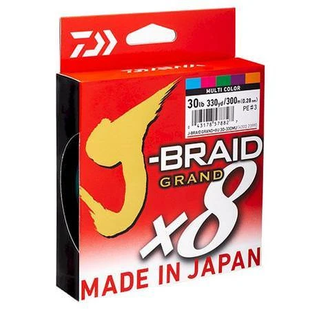 Daiwa J Grand Braid 300m Spools 3 Daiwa J Grand Braid 300m Spools