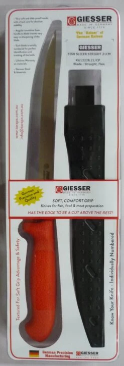 Giesser Fillet Knifes -Outlet Reels And Lures Store Geisser Fillet Knifes 21cm Straight Freddys 4f377c96 e157 4723 9031 f40cc38065a2