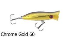 Halco Roosta Popper Surface Lures -Outlet Reels And Lures Store Halco Roosta Popper 60 Chrome Gold Freddys 2a363f7d 67c0 47a8 955a 4ba65e9fb7da