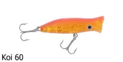 Halco Roosta Popper Surface Lures -Outlet Reels And Lures Store Halco Roosta Popper 60 Koi Freddys 59873746 ce46 4770 bfcf 3e44c33d2bb2