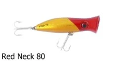 Halco Roosta Popper Surface Lures -Outlet Reels And Lures Store Halco Roosta Popper 80 Red Neck Freddys 7c1435ef 8c57 4458 9e60 28ad0e0592df