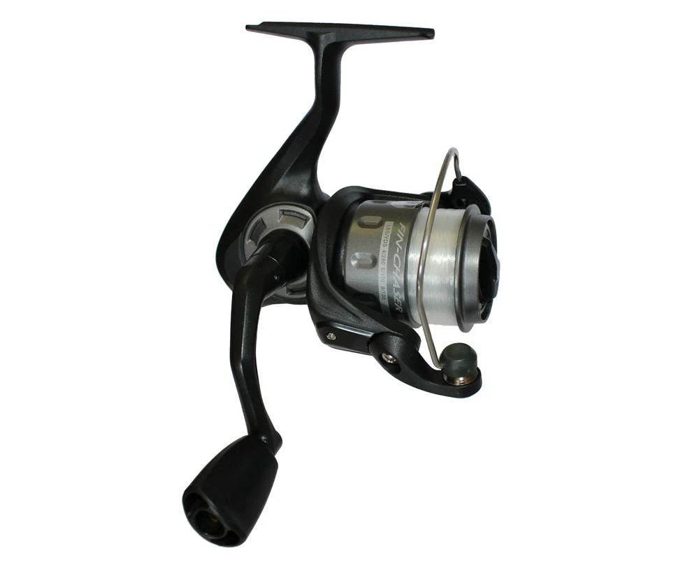 Okuma Fin Chaser Black Spin Reels 3 Okuma Fin Chaser Black Spin Reels