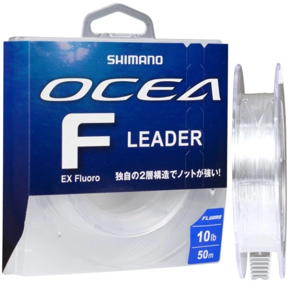 Shimano Ocea Fluorocarbon Leader 50m Spools 3 Shimano Ocea Fluorocarbon Leader 50m Spools