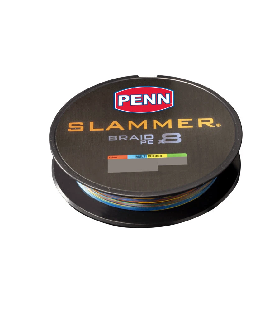 Penn Slammer Multi Colour Braid 150m Rolls 3 Penn Slammer Multi Colour Braid 150m Rolls