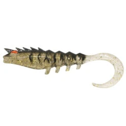 Shimano Squidgy Prawn Wriggler Tail Soft Plastic Lures -Outlet Reels And Lures Store SQUIDGIES WRIGGLER BLACK GOLD