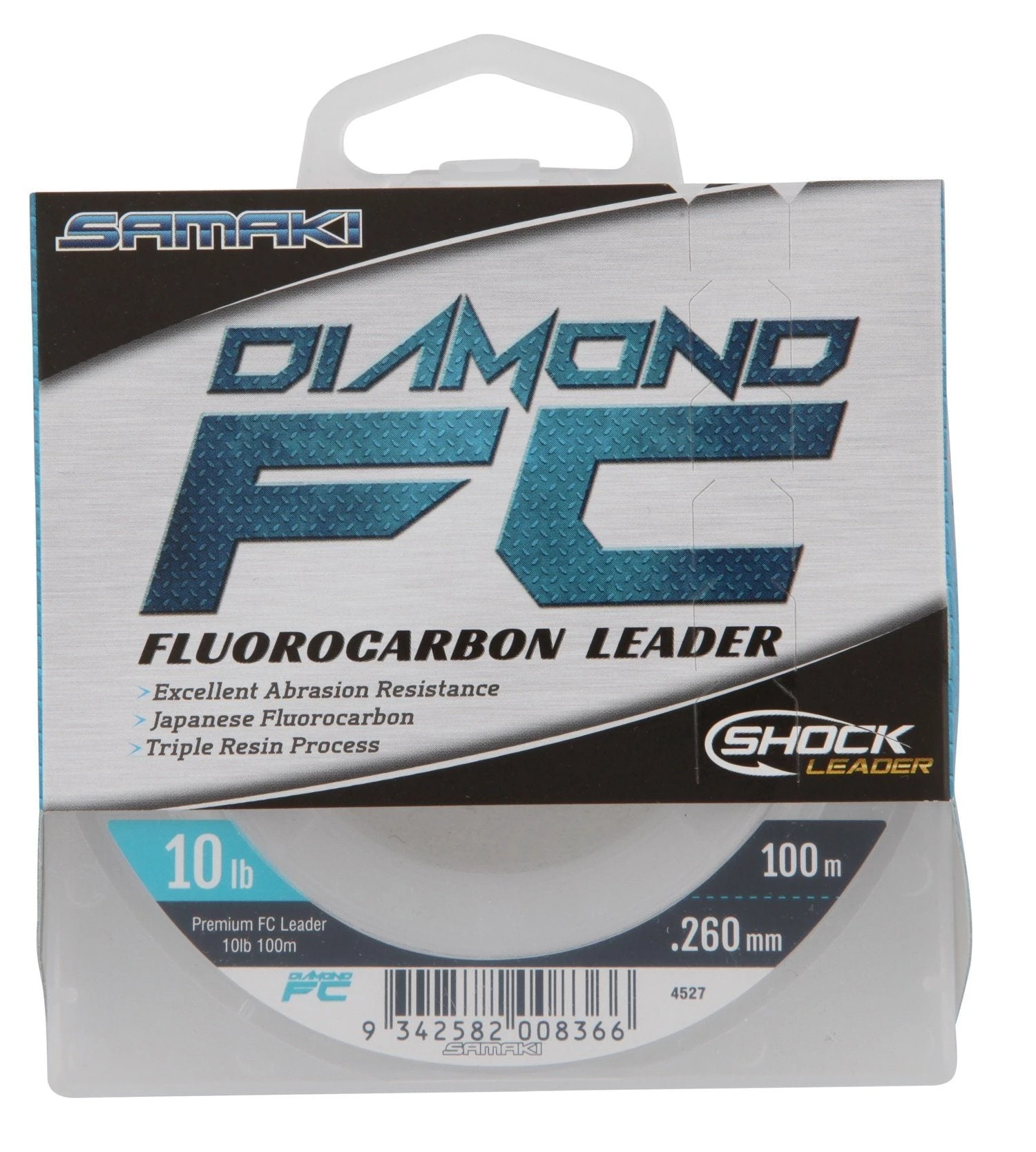 Samaki Diamond Fluorocarbon Leader 100m Rolls 3 Samaki Diamond Fluorocarbon Leader 100m Rolls