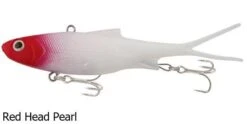 Samaki Vibelicious 150mm Fork Tail Vibes -Outlet Reels And Lures Store Samaki Vibelicious Red Head Pearl Freddys de458d9f 857c 4ba5 ab14 c27a40553e31
