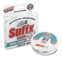 Sufix Super 21 Mono Line Clear 300m Spools Clearance