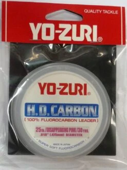 Yo-Zuri Yo Zuri H.D Fluorocarbon Leader -Outlet Reels And Lures Store Yo Zuri H.D Fluorocarbon Leader 25LB Freddys 8638f784 5643 466f a222 1c1e831d9d3d