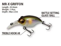 Megabass SR-X Griffon Lures -Outlet Reels And Lures Store mr x griffon main03 Freddys 60a83cbe 963e 45de be00 d51ad4605226